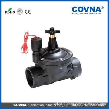 flow rate adjustable plastic lawn irrigation valve IP68 pvc